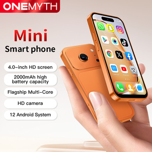A18 Pro Nuovo ONEMYTH Android 12 Dual <span class=keywords><strong>Sim</strong></span> 2GB+16GB 4 Pollici 2000mAh Mini Smartphone 4G Globale - Product Image 1