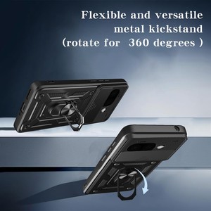 Con soporte de anillo de montaje en coche funda de teléfono a prueba de golpes TPU PC Protector funda de teléfono móvil para <span class=keywords><strong>Google</strong></span> Pixel 9A <span class=keywords><strong>9</strong></span> Pro XL 8 Pro 8A - Product Image 5