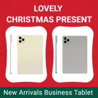 Promotion de Noël : Tablette Intelligente Android 14 au Design Ultra-Fin avec Connectivité Universelle 4G pour l'Élite Mondiale des Affaires