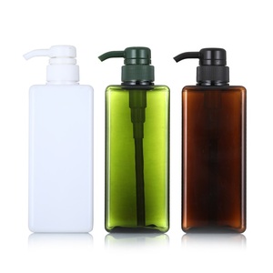 PETG Plastic Square Foaming Seifensp ender Pump flasche für Küche Badezimmer 16 oz - Product Image 2