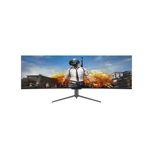 Nereus Brand High quality 49 inch gaming monitor super wide R1800 144HZ 1MS QLED Gaming Monitor for Esport