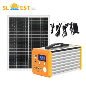 Energy Saving High Quality For Home Use Outdoor Portable Solar Generator Dc Hybrid Small Solar Energy System