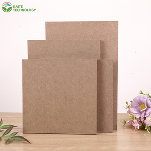 Tableros MDF de melamina de estilo de diseño moderno para muebles de hotel antiestático E1/E0/E2 Fácil procesamiento Limpieza Resistencia al calor/ácido - Product Image 2