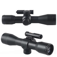 Lunettes de visée de chasse en plein air, grossisseur optique télescopique 4x32 avec viseurs laser JG4R