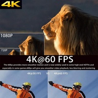 Cable 2.0 de Alta Velocidad de 18 Gbps, 4K 60Hz 3D, Macho a Macho, Chapado en Oro, Amplificador de Señal, 1M 45M, para Reproductor de DVD, Monitor, TV, Proyector, Juegos