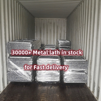 Vente en gros usine 2,5 lb 3,4 lb Grillage métallique expansé galvanisé pour stuc et plâtre Matériaux de construction
