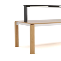 Table de lecture en bois sur mesure OEM, prix d'usine en gros, fournisseur de bureaux d'étude en bois complets pour bibliothèques