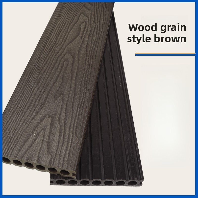 Wood grain coffee color; 1㎡