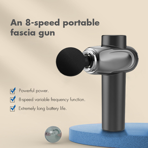 Custom Logo High Speed Deep Tissue 8 <b>Head</b> Portable <b>Massage</b> Gun for muscle relaxation - Product Image 3