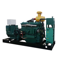 Mini générateurs de gaz moteur naturel silencieux 10kw 24kw 50kw gpl Chine pour la maison alimentés par Cummins