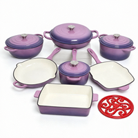 Ensemble de casseroles 8 pièces, faitouts, poêles et marmites, compatible induction, homologué FDA LFGB, pour la cuisine