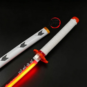 Katana de <span class=keywords><strong>Kanao</strong></span> Tsuyuri con Luz LED y Funda Blanca para <span class=keywords><strong>Cosplay</strong></span> y Exhibición - Product Image 2