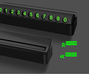 Accessori per interni Auto <span class=keywords><strong>numero</strong></span> di <span class=keywords><strong>telefono</strong></span> per Auto <span class=keywords><strong>numero</strong></span> di parcheggio temporaneo per Auto - Product Image 3