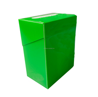 Boîte de jeu en plastique pour jeux de cartes à collectionner pour MTG FOW Yugioh peut contenir 80 +/100 + cartes de jeu