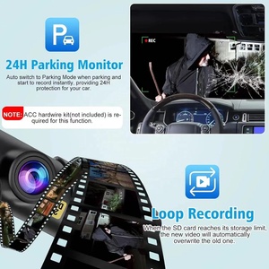 Caméra <span class=keywords><strong>embarquée</strong></span> BMAX Q3 1080P HD avec vision nocturne, mini WiFi, mémoire 32 Go et capteur G pour l'enregistrement de la conduite - Product Image 6
