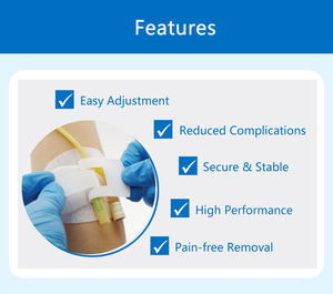 Certifié ISO KONDIA Dispositif de fixation de cathéter sécurisé personnalisé Infrarouge lointain Désinfection Blanc Bleu Classe I Consommables médicaux - Product Image 4