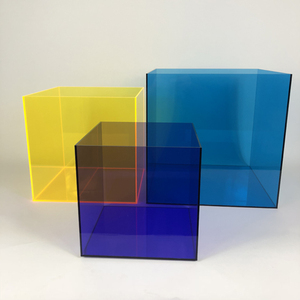 Color Amarillo Fluorescente Pvc Acrílico <span class=keywords><strong>Caja</strong></span> 3mm Hoja - Product Image 3