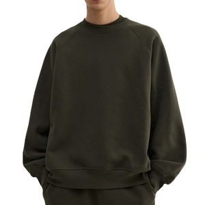 <b>Men</b> Oversize Heavy Fabric <b>Sweatshirt</b> Premium Casual Wear Loose Fit Long Sleeve Crew Neck Soft Material Modern Fashion <b>Sweatshirt</b> - Product Image 2