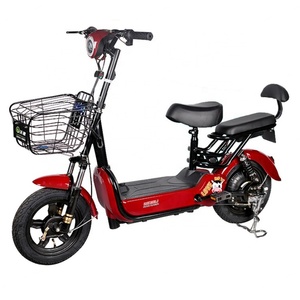 จักรยานไฟฟ้าจีน ยี่ห้อ Ebike สะดวกสบาย จักรยานไฟฟ้า 2 ล้อ พร้อมที่นั่งสองที่สำหรับผู้ใหญ่ - Product Image 1
