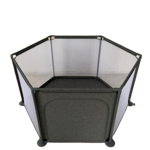 Valla para niños, patio de juegos, cuna de viaje para bebés, campamento para bebés - Product Image 4