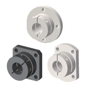 Suporte de eixo linear CNC para trilho de guia de rolamento deslizante linear peças de suporte tipo furo de instalação padrão de flange