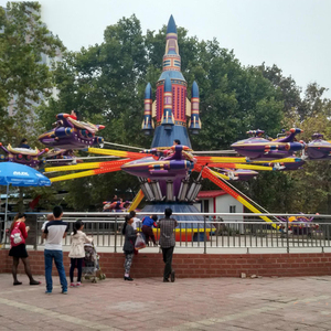 Máquina de Atracciones para Niños de Alta Calidad, de PVC, para Exteriores, con Rotación de 360 Grados, Avión Volador, en Venta - Product Image 5