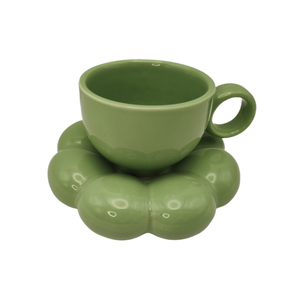 European Minimalist Porcelain Coffee Mug Set 220ml Eco-Friendly High Quality Simple Design Hand Grip Turkish Arabic Tea - Product Image 4
