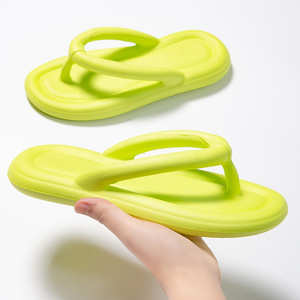 Thời Trang Màu Rắn Mùa Hè Clip Toe Mềm Non-Slip Gối Dép Đi Trong Nhà Trọng Lượng Nhẹ Phẳng Gót Bãi Biển Slide New EVA Hồ Bơi <span class=keywords><strong>Flip</strong></span> <span class=keywords><strong>Flops</strong></span> - Product Image 5