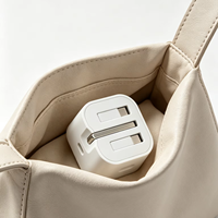 Pengisi Daya USB TC1 Port Pengisian Tunggal UK 3 Pin 20W Pengisi Daya Cepat Pengisi Daya Ponsel Colokan Dinding Pengisi Daya EU