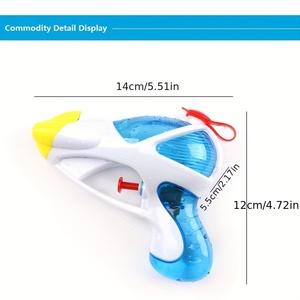 Pistola ad Acqua <span class=keywords><strong>Mini</strong></span> in Plastica KSF per Bambini, Giocattolo Estivo da Spiaggia per Giochi d'Acqua - Product Image 2
