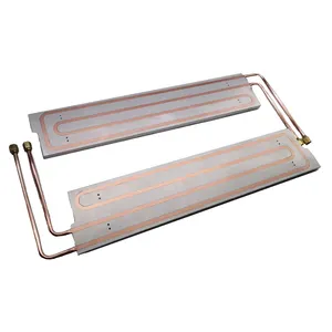 Customized Aluminum Cold plate Copper Tube Liquid Cold Plate Wate Cooling Solution