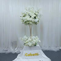 Centres de table de décoration de mariage personnalisés Boule de fleurs artificielles