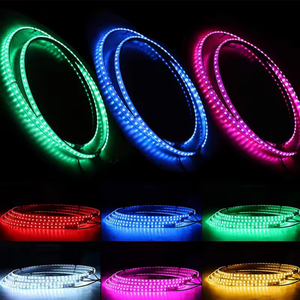 Luci decorazione auto 15 pollici sogno cambia colore Led ruota auto Kit striscia con controllo App - Product Image 6