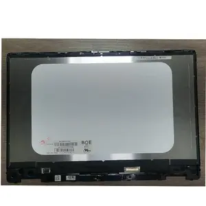 Layar lcd ponsel, untuk HP Pavilion X360 14-DH 14M-DH lcd layar rakitan Pavilion X360 14-DH 14M-DH lcd 14M-DH dengan bingkai