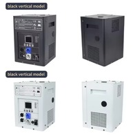 Machine à feux d'artifice et étincelles froides DMX512 télécommandée en métal, 2 pièces 750W avec Flight Case pour mariage