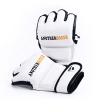 Gants de boxe en cuir pour hommes, 100 pièces, OEM, personnalisés, MMA, combat du cuir, accessoires universels, CN; 13 ah
