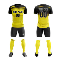 Ensemble de football personnalisé respirant sur mesure pour équipes et joueurs