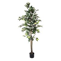 Arbre artificiel Ficus tropical personnalisé 130/170cm pour la maison, le jardin, le jardin vertical, décoration originale