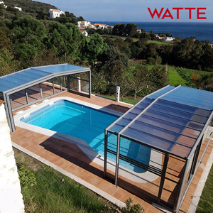 Sistema de Techo Retráctil para Terraza Exterior de Restaurante Moderno, Ventana de Techo, Vidrio Templado Doble con <span class=keywords><strong>Aislamiento</strong></span> Térmico Low-E - Product Image 5