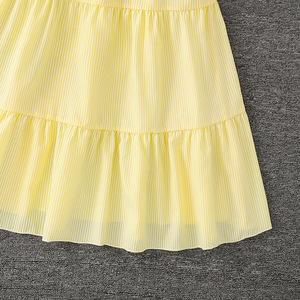 Abiti da ragazza di vendita calda 2025 primavera nuovo abito a bretelle floreale per bambini di grandi e medie dimensioni giacca a maniche lunghe all'ingrosso - Product Image 6