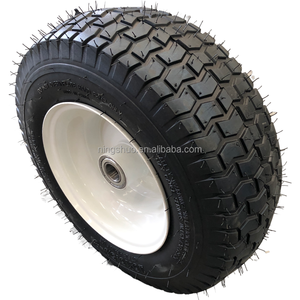13x5.00-6 16x6.50-8 13x6.50-6 pneus de remplacement gonflable rempli d'air 13 pouces pneumatique en caoutchouc tondeuse à gazon roues de brouette