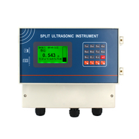 Capteur de niveau d'eau à ultrasons 0-20 mètres sortie RS485 mesure de niveau à ultrasons fendue transmetteur Radar