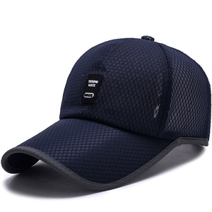 Summer Breathable Mesh Baseball Cap Adjustable Brim Sunshade For Adults Outdoor Use - Product Image 4