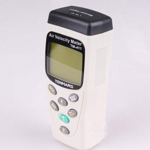 Medidor de Velocidad del Aire Tenmars TM-411, Anemómetro, Probador de Velocidad y Temperatura del Aire para Pruebas de Flujo de Aire en Conductos con Registro de Datos - Product Image 2