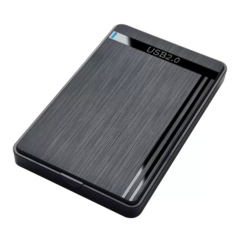 Hard Disk Drive HDD Enclosure 2.5" Box 1TB Caddy External Storage System SATA HDD Case High Speed USB2.0 Plastic for 2.5 Inch