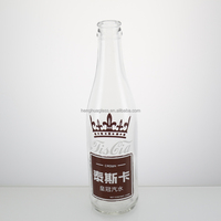 Fabricant de bière ronde de 330ml de classe transparente 33cl d'eau minérale eau gazeuse 11oz bouteille de boisson gazeuse à boire soda