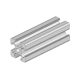 China factory OB2020A t-slot aluminium extrusion profile clear anodizing for industry making workbench 3d printer#8007