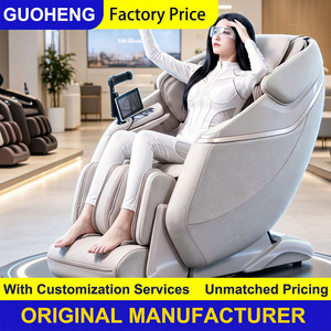 Silla de Masaje Shiatsu 4D de Lujo 2026 con Gravedad Cero, Triple Actuador Motorizado, Amasamiento de Pantorrillas y Riel Flexible - Product Image 1