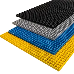 Good Quality Cutting Floor Grating Fiberglass Material