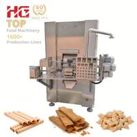 Machine industrielle entièrement automatique pour la fabrication de sucettes glacées, mélangeur, four de cuisson, acier inoxydable 304, capacité de 60 kg/heure, centre creux rempli